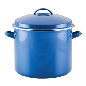 16qt Porcelain Enamel Covered Stock Pot 4 out of 5 stars with 163 reviews 163 (Color: Blue)